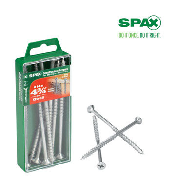 SCRW SPAX FH14X4.75ZNBX8