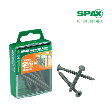 Scrw Spax Fh 14x2.5 Bx6