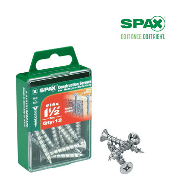 SCRW SPAX FH14X1.5ZNBX12