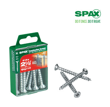 Scrw Spax Fh14x2.5znbx10