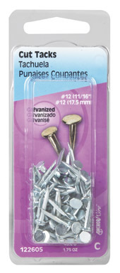 Tacks Galv #12 1.75 Oz