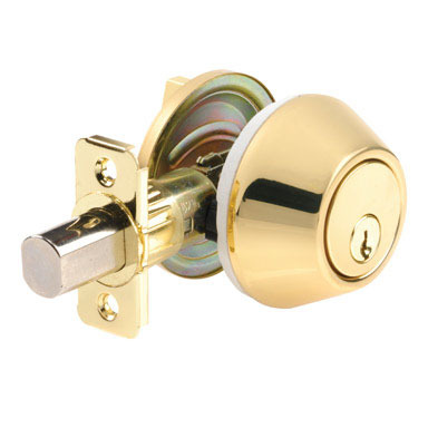 DEADBOLT SNGL CYLMOBILPB