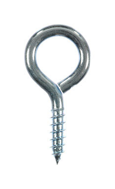 Screw Hook - 1 1/2 - Zinc - 6PK