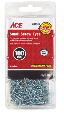 SCREW EYE 5/8" 100PK