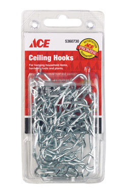 CEIL HOOK ZNC 1-5/16 75PK