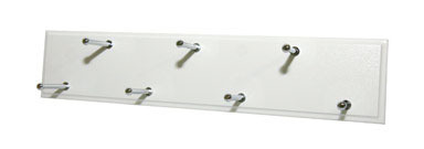 EASY TRACK BELT RACK WHT