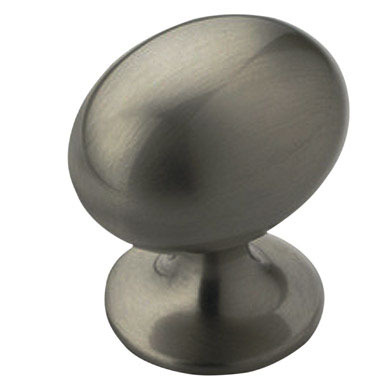 KNOBS OVAL METAL 10-PK