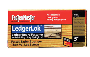 LEDGER LOK 5" 50PK FASTENMASTER