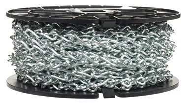 Campbell No 12 in. Single Jack Carbon Steel Chain 1/8 in. D X 100 ft. L