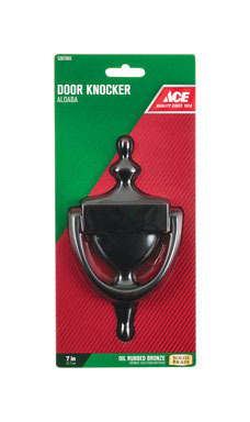 DOOR KNOCKER 7" OIL RUB