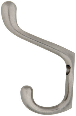 GARMENT HOOK SM PEWTER