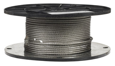 250' 1/8" 7x7 SS Cable PER FOOT