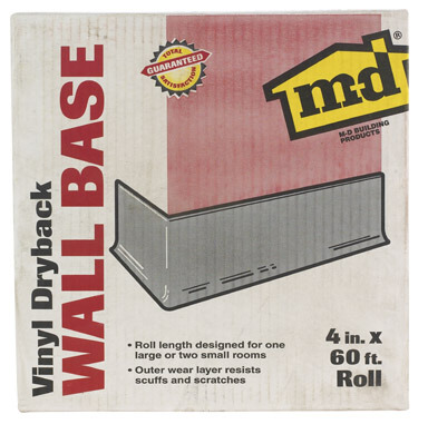 Vinyl Wall Base4"x60'brn