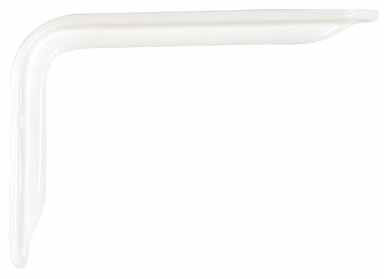 SHELF BRACKET8"MAGN WHT