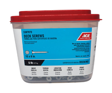 SCREW PH CS 10x6 GAL 5#