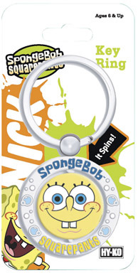 SPINNER KEYRING SPNGBOB