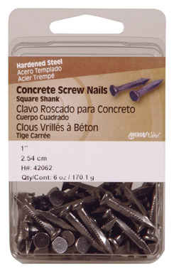 Concrete Screw Nail 1"