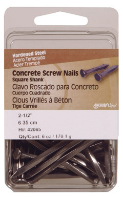 Concrete Screw Nail 2-1/2"