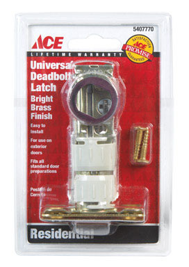 Latch Deadbolt 6way Pb