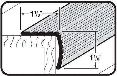 STAIR EDGING SLV 36"