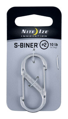 Size 2 Stainless Steel S-Biner