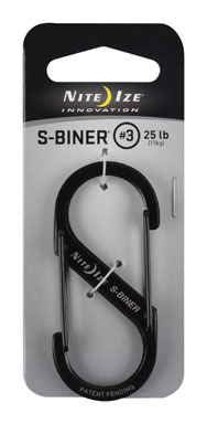 S-BINER #3 BLACK