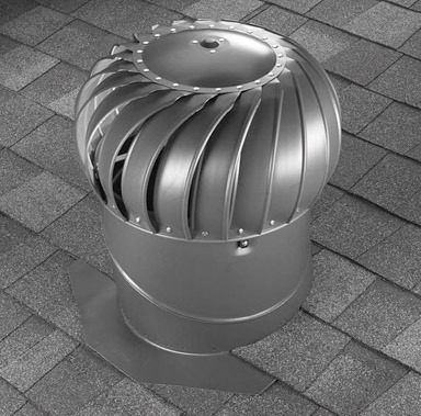 VENT TURBINE&BASE12"GALV