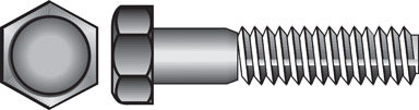 Tornillo Maquina 3/8 X 3-1/2