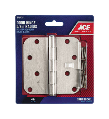 HINGE RES 5/8 RAD 4" SN