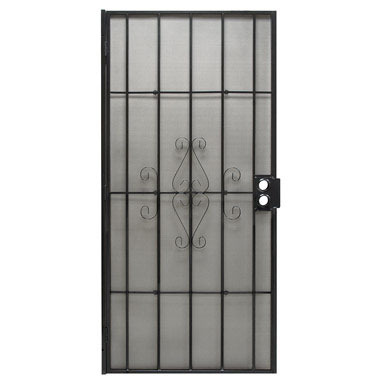 SECURITY DOOR REGAL BLACK 36"