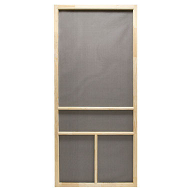 80"x32" Wood Screen Door