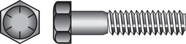 C 3/4X41/2 HCS8   (20/BOX)