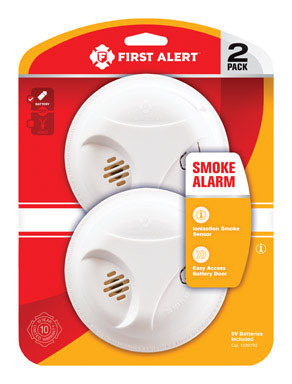 Fire Alarm 9v 2pk