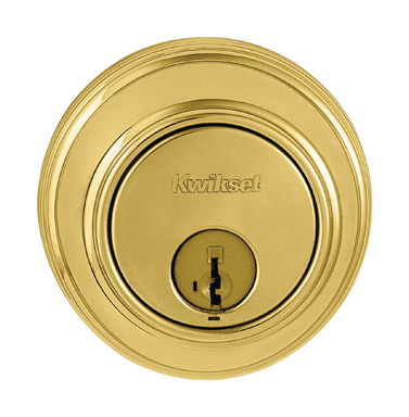 DEADBOLT SMART SGL BRASS