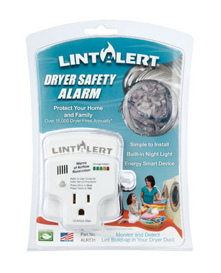 DRYER LINT SAFETY ALARM