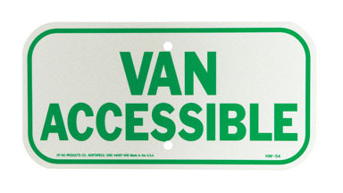 VAN ACCESSIBLE SIGN