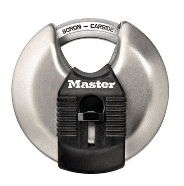 Disc Padlock Gray 2-3/4"