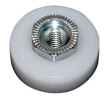 SHOWER DR WHL 3/4" FLAT