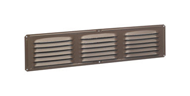 UNDEREAVE VENT 16X4 BRN