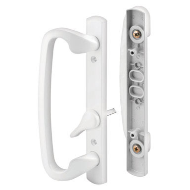 HANDLE PATIO DOOR WHITE