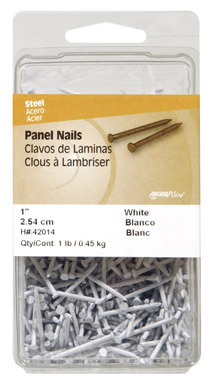 PANEL NAIL1-5/8"WHITE1LB