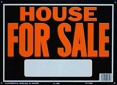 SIGN HOUSE SALE AL 10X14