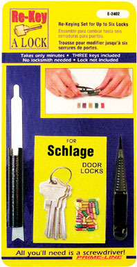 REKEYING KIT SCHLAGE5PIN