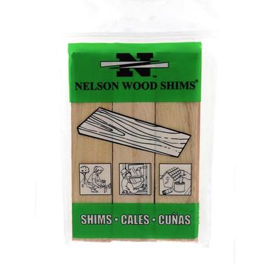 WOOD SHIMS 6" PK/9