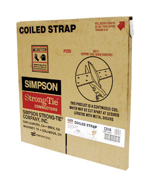 COILED STRAP CS16 150 FT