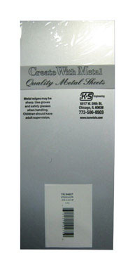 SHEET METAL TIN 4X10"