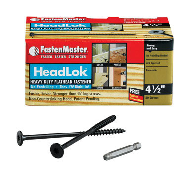 4 1/2 " HEADLOK FLATHEAD 50PK