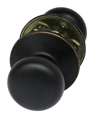 PLYMOUTH PASS AGED BRNZ  KNOB