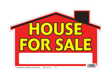 House For Sale Sign 9x12