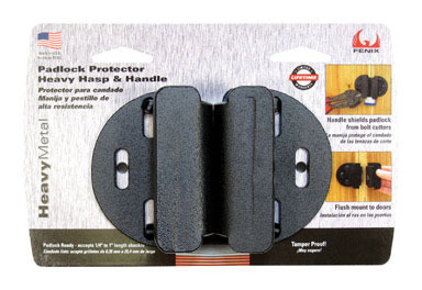 PADLOCK PROTECTOR BLK